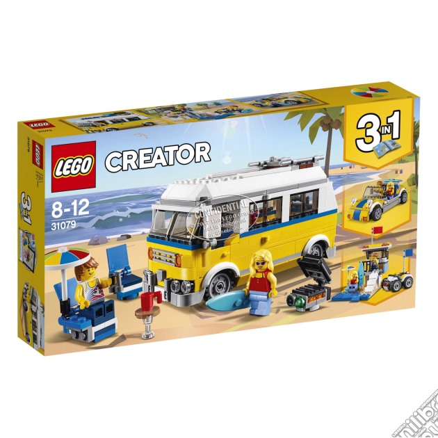 LEGO Creator: Surfer van giallo gioco di LEGO