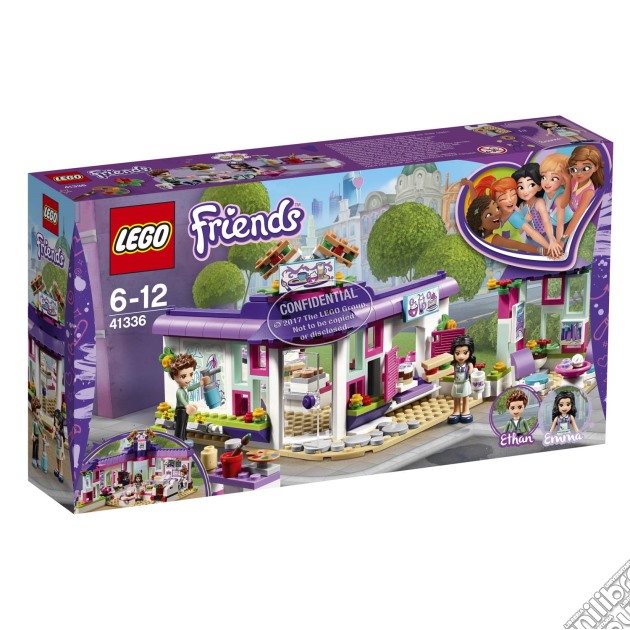 LEGO Friends: caffe'degli artisti Emma gioco di LEGO