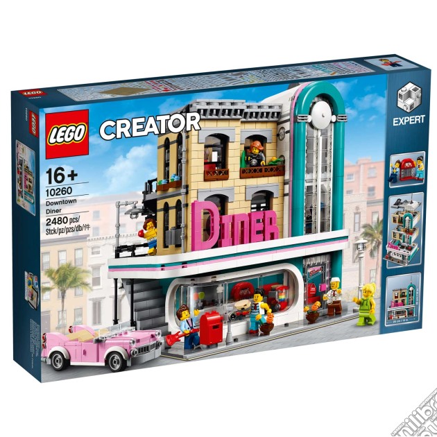 Lego 10260 | Creator | Downtown Diner gioco di Lego