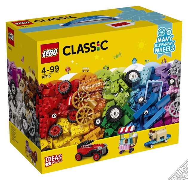 LEGO Classic: Mattoncini su ruote gioco di LEGO
