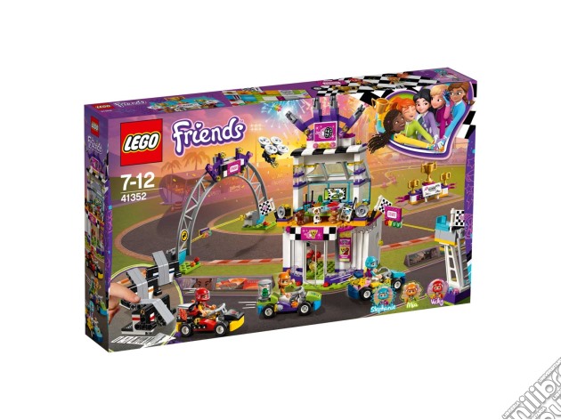 Lego 41352 - Friends - La Grande Corsa Al Go-Kart gioco di Lego