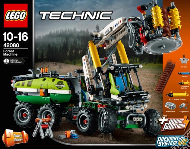 Lego Technic 42080 | Macchina Forestale gioco di Lego