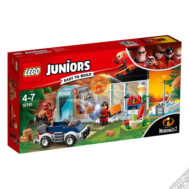 Lego 10761 - Juniors - Gli Incredibili Confidential 3 gioco di Lego