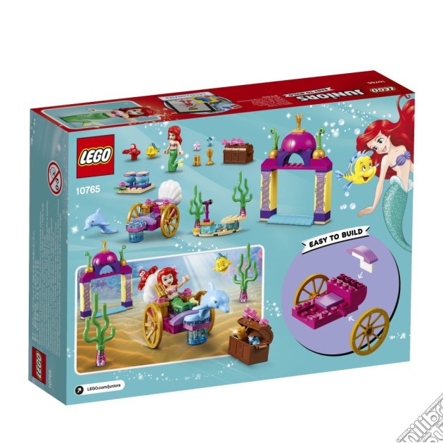 Lego 10765 - Juniors - Principesse Disney - Il Concerto Sottomarino Di Ariel gioco di Lego