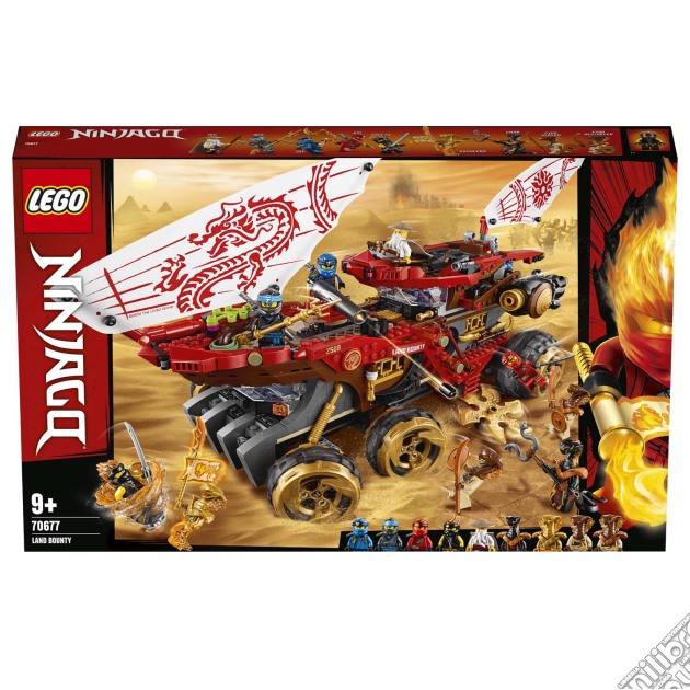 Lego 70677 - Ninjago - Bounty Di Terra gioco di LEGO