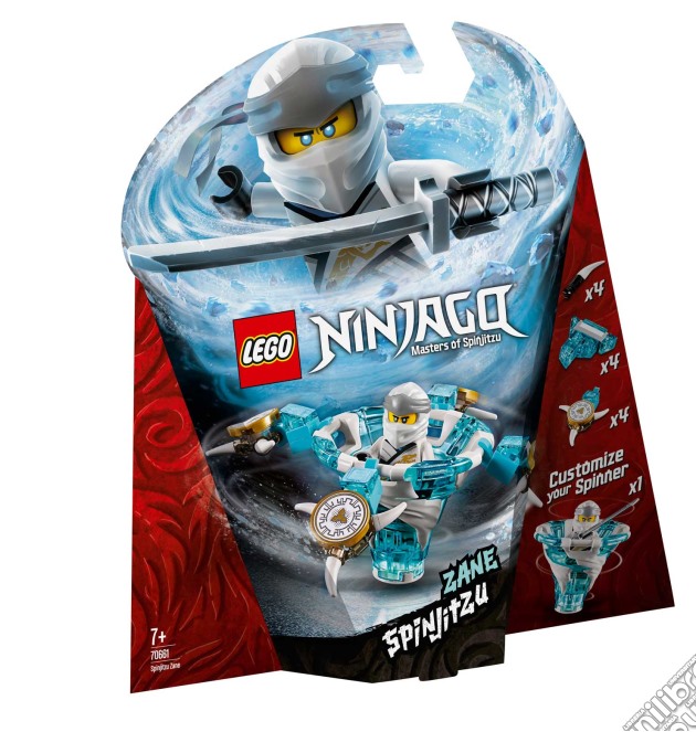 Zane spinjitzu. Ninjago-70661 gioco