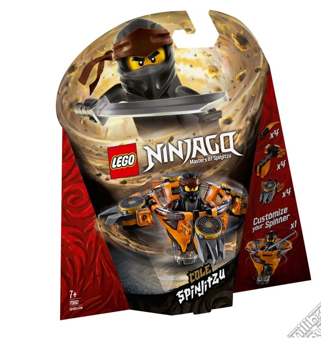 Cole spinjitzu. Ninjago-70662 gioco