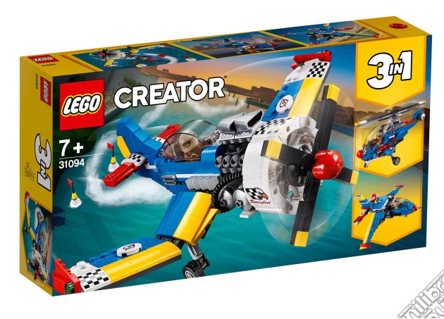 Aereo da corsa. Lego Creator-31094 gioco