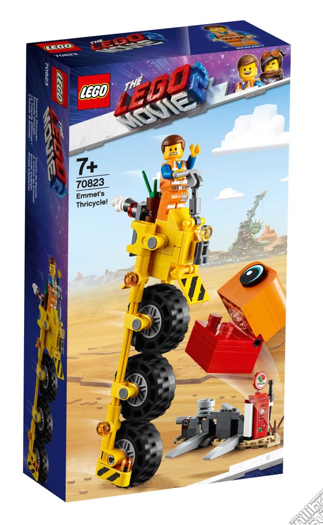 Lego 70823 - Lego Movie 2 - Il Triciclo Di Emmet gioco