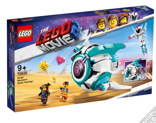 Lego 70830 - Lego Movie 2 - L'Astronave Sorellare Di Dolce Sconquasso gioco