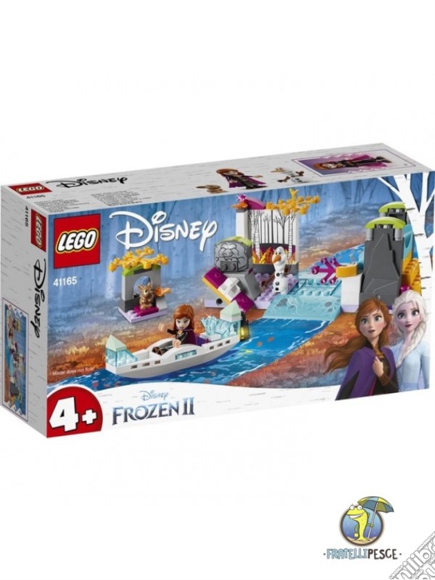 Lego: 41165 - Principesse Disney - Frozen 2 - Spedizione Sulla Canoa Di Anna gioco di LEGO