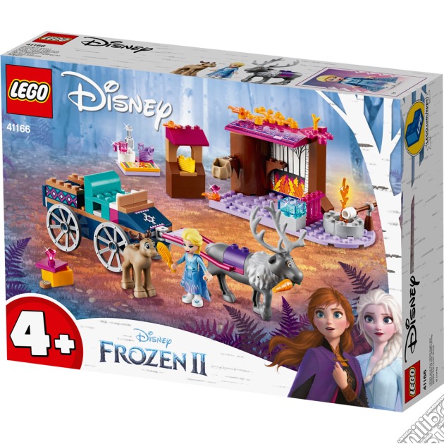 Lego: 41166 - Principesse Disney - Frozen 2 - L'Avventura Sul Carro Di Elsa gioco di LEGO