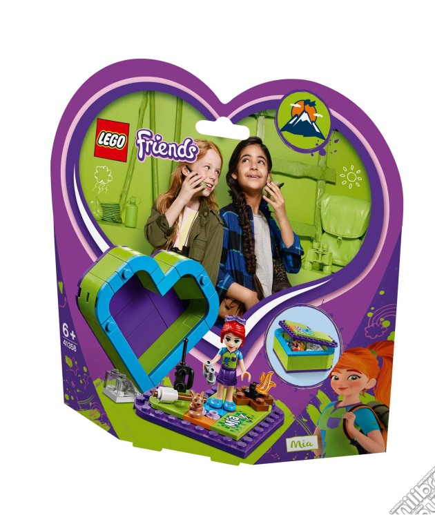 Scatola del cuore di mia. Lego Friends-41358 gioco