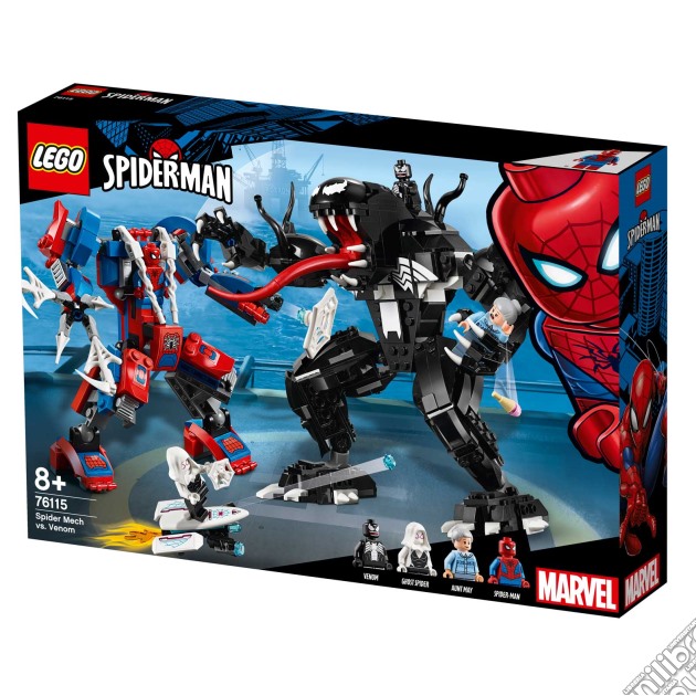 Conf-spider mech fight. Super Heroes-76115 gioco