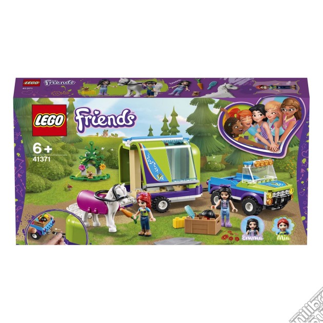 Lego 41371 - Lego Friends - Il Rimorchio Dei Cavalli Di Mia gioco di LEGO