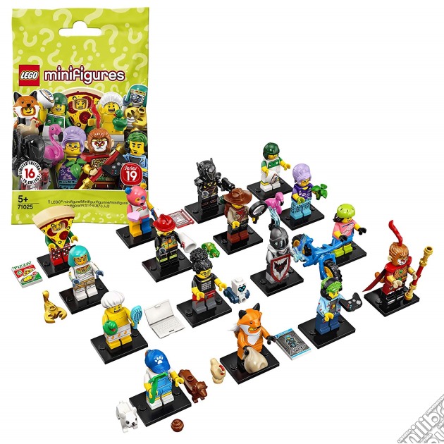 Lego 71025 - Minifigures - Conf-Minifigures 2019-3 gioco di Lego