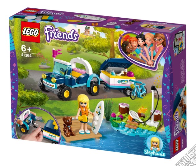 Lego 41364 - Friends - Il Buggy Con Rimorchio Di Stephanie gioco