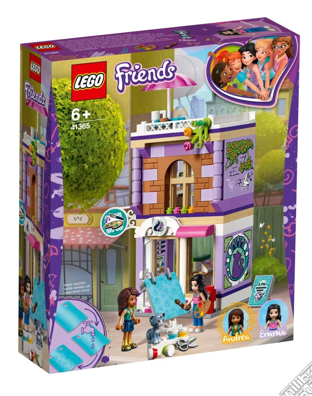 Lo studio artistico di emma. Lego Friends-41365 gioco