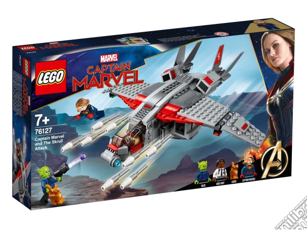 Lego Super Heroes (76127). Captain Marvel and The Skrull Attack gioco