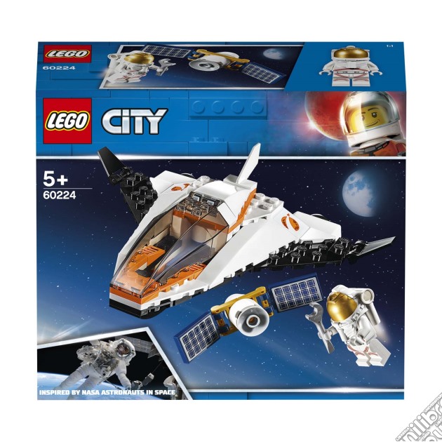 Lego 60224 - City Space Port - Missione Di Riparazione Satellitare gioco di LEGO