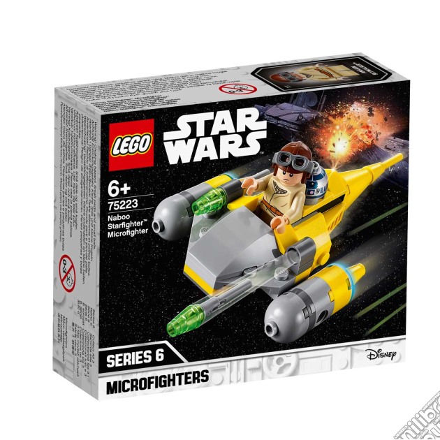Lego Star Wars (75223). Microfighter Naboo Starfighter gioco