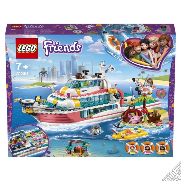 Lego 41381 - Lego Friends - Motoscafo Di Salvataggio gioco di LEGO