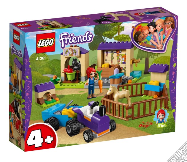 La scuderia dei puledri di mia. Lego Friends-41361 gioco