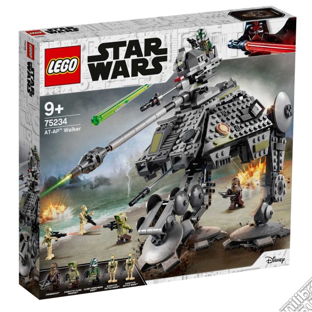 Lego Star Wars (75234). Imperial Walker & Clone Trooper Chewbacca vs Droids gioco