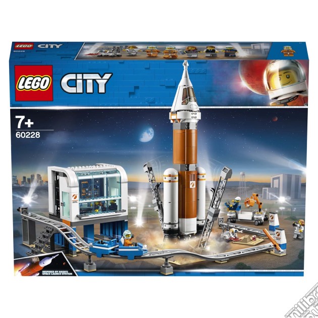 Lego 60228 - City Space Port - Razzo Spaziale E Centro Di Controllo gioco di LEGO