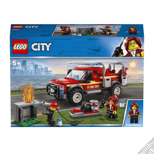 Lego 60231 - City Town - Fuoristrada Dei Vigili Del Fuoco gioco di LEGO