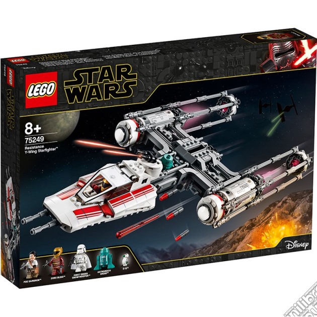 Lego 75249 - Star Wars - Y-Wing Starfighter Della Resistenza gioco di Lego