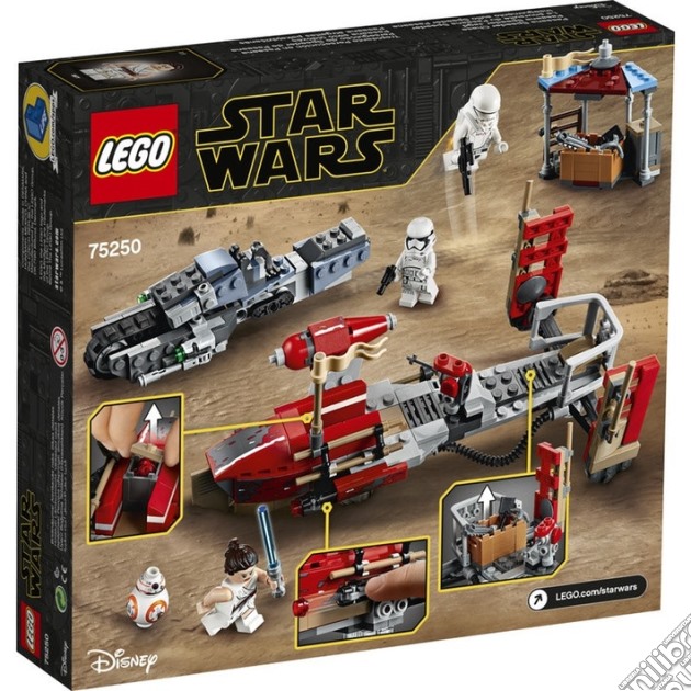 Lego 75250 - Star Wars - Inseguimento Sullo Speeder Pasaana gioco di Lego