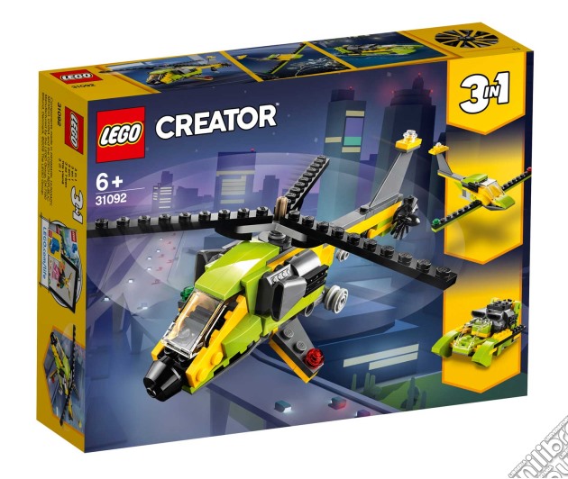 Avventura in elicottero. Lego Creator-31092 gioco