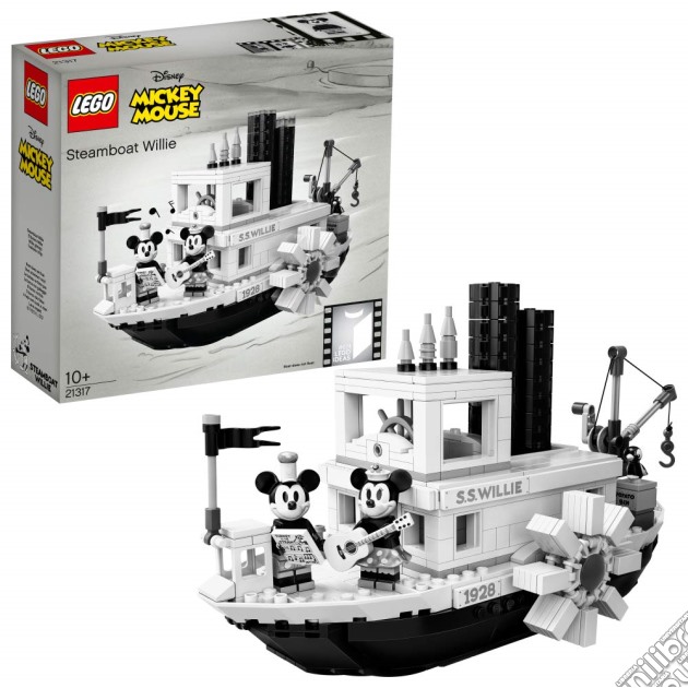 LEGO Ideas: Steamboat Willie gioco di LEGO