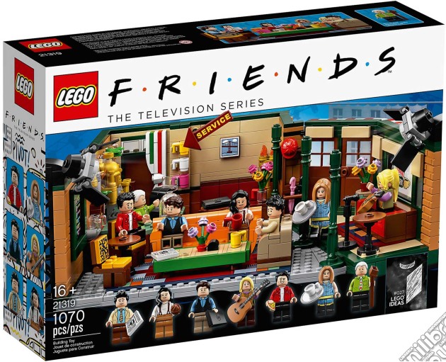 Lego: 21319 - Ideas - Friends - Central Perk gioco