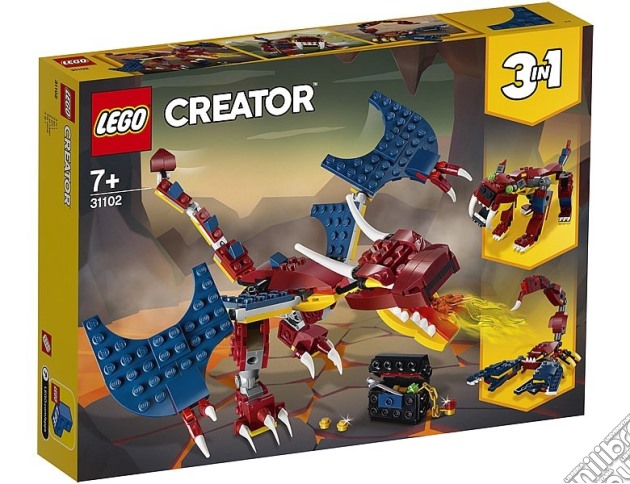 Lego 31102 - Lego Creator - Drago Del Fuoco gioco