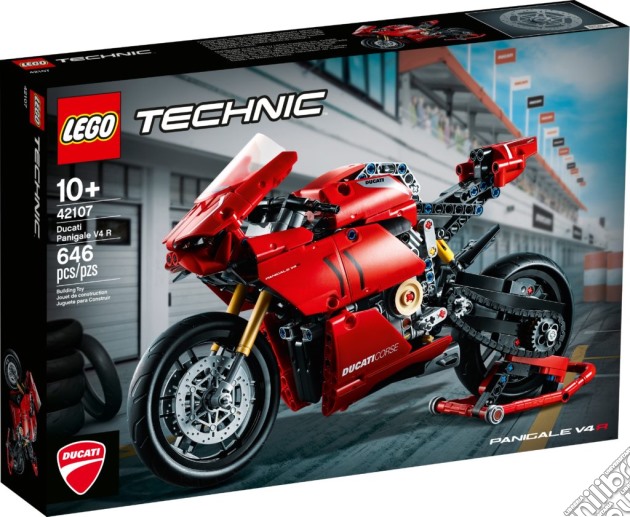 Lego: 42107 - Technic - Ducati Panigale V4 R gioco di Lego