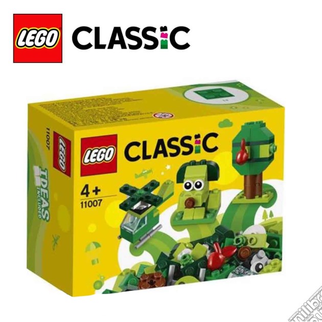 Lego 11007 - Lego Classic - Mattoncini Verdi Creativi gioco