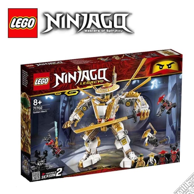 Lego 71702 - Ninjago - Mech Dorato gioco