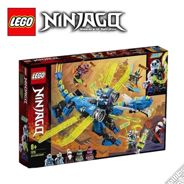 Lego 71711 - Ninjago - Il Cyber-Dragone Di Jay gioco