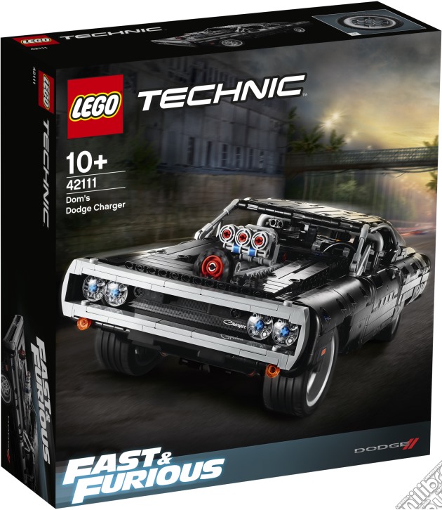 Lego: 42111 - Technic - Fast And Furious - Dom's Dodge Charger gioco di Lego