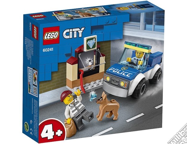 Lego 60241 - City - Unita Cinofila Della Polizia gioco