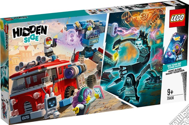 Lego 70436 - Hidden Side - Camion Dei Pompieri Phantom 3000 gioco