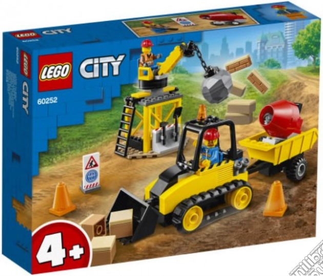 Lego 60252 - City - Bulldozer Da Cantiere gioco