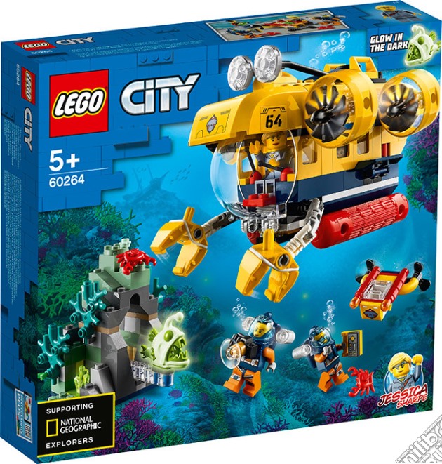 Lego 60264 - City Oceans - Sottomarino Da Esplorazione Oceanica gioco