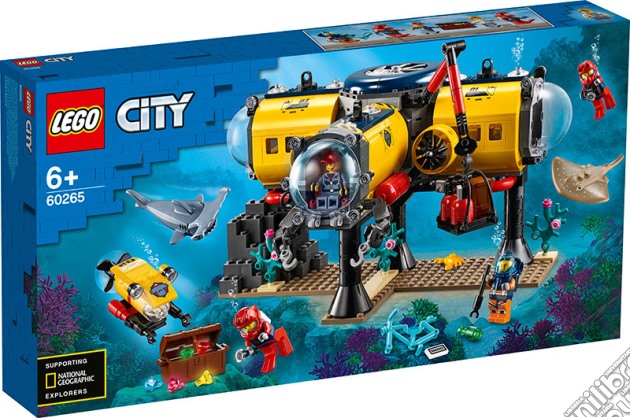 Lego 60265 - City Oceans - Base Per Esplorazioni Oceaniche gioco
