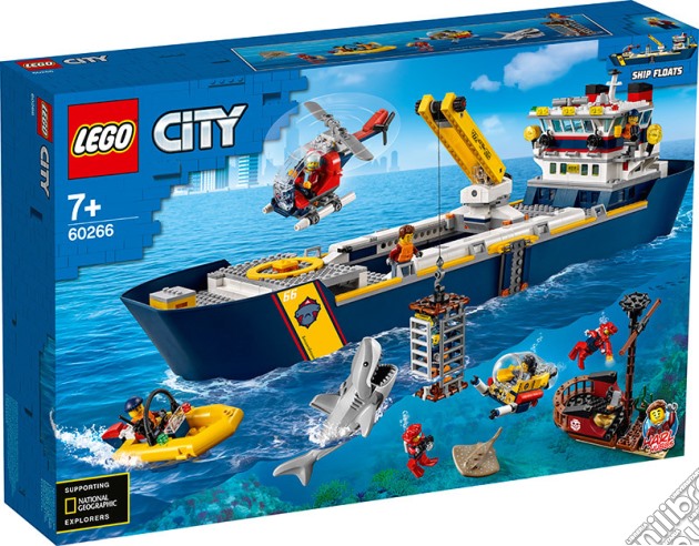 Lego 60266 - City Oceans - Nave Da Esplorazione Oceanica gioco