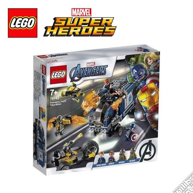 Lego: 76143 - Super Heroes - Marvel - Avengers Truck Take-Down gioco