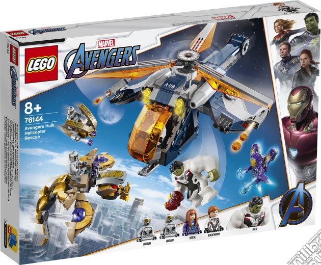 Lego 76144 - Super Heroes - Avengers - Hulk Salvataggio In Elicottero gioco