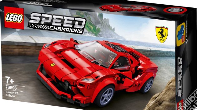 Lego 76895 - LEGO Speed Champions Ferrari F8 Tributo gioco di Lego